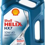 Масло моторное Shell Helix HX7 10/40 API SN ACEA A3/B4 (4 л.)