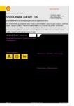 Техническое описание (TDS) Shell Omala S4 WE 150 Техническое описание (TDS) Shell Omala S4 WE 150
