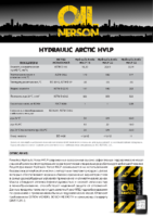 Техническое описание (TDS) Nerson Hydraulic Arctic HVLP 15, 22, 32