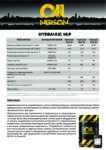 Техническое описание (TDS) Nerson Hydraulic HLP 32, 46, 68