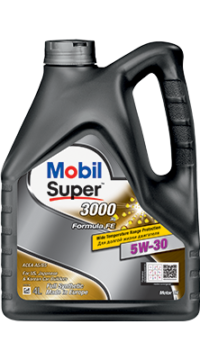 Масло моторное Mobil Super 3000 x1 Formula FE 5/30 API SL/CF (4 л.)