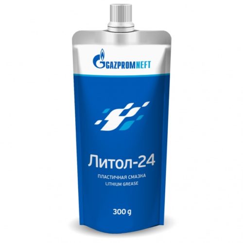Смазка антифрикционная многоцелевая водостойкая Gazpromneft Литол-24 (0,3 кг.)
