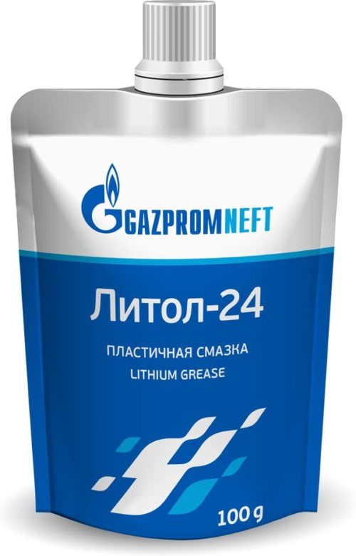 Смазка антифрикционная многоцелевая водостойкая Gazpromneft Литол-24 (0,1 кг.)