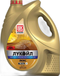 Масло моторное Лукойл ЛЮКС полусинтетическое 5/30 API SL/CF (5 л.)