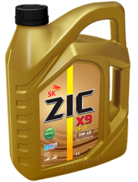 Масло моторное ZIC X9 LS Diesel 5/40 API SN ACEA C3 (4 л.)