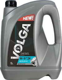 Масло моторное Волга Ойл М8Г2к SAE 20 API CС (5 л.)