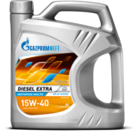 Масло моторное Gazpromneft Diesel Extra 15/40 API СF-4/CF/SG (4,42 кг, 5 л.)