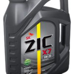 Масло моторное ZIC X7 Diesel 5/30 API CF/SL (6 л.)