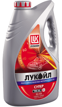Масло моторное Лукойл СУПЕР 20/50 API SG/CD (4 л.)