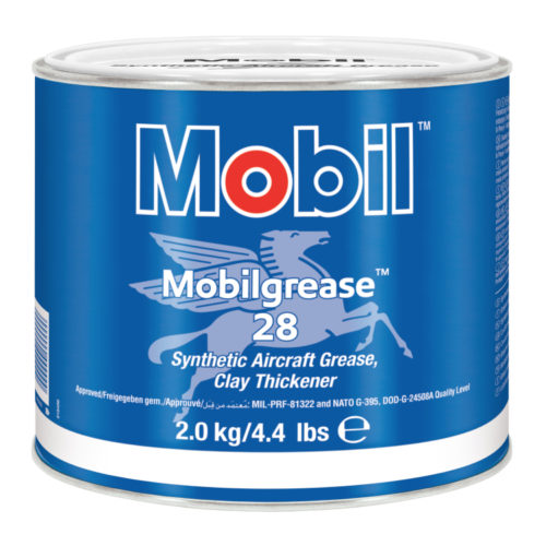 Смазка низкотемпературная пластичная Mobil Mobilgrease 28 NLGI 1,5 (2 кг.)