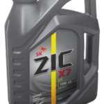 Масло моторное ZIC X7 LS 10/40 API SN/CF (4 л.)