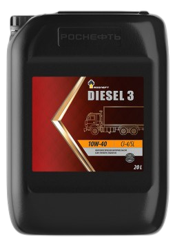Масло моторное Роснефть Diesel 3 10/40 API CI-4/SL (20 л.)