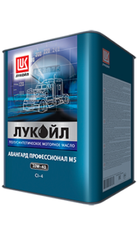 Масло моторное Лукойл Авангард Профессионал M5 10/40 API CI-4 (20 л.)