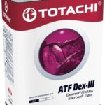 Масло трансмиссионное TOTACHI ATF Dex-III (4 л.)