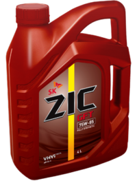Масло трансмиссионное ZIC GFT 75/85 API GL-4 (4 л.)