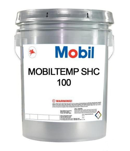 Смазка высокотемпературная пластичная Mobil Mobiltemp SHC 100 NLGI 2 (18 кг.)