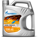 Масло моторное Gazpromneft Diesel Premium 15/40 API CI-4/SL (3,53 кг, 4 л.)