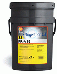Масло холодильное Shell Refrigeration Oil S2 FR-A 68 (20 л.)