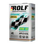 Масло моторное Rolf Dynamic Diesel 10/40 API CI-4/SL ACEA E7 (1 л.)