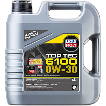 Масло моторное Liqui Moly Top Tec 6100 0/30 ACEA C2 (4 л.)