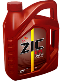 Масло трансмиссионное ZIC GFT 75/90 API GL-4/GL-5/МТ-1 (4 л.)