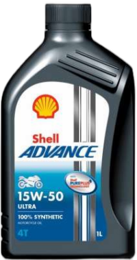 Масло моторное Shell Advance 4T Ultra 15/50 API SM (1 л.)