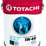 Масло моторное TOTACHI NIRO HD Synthetic 5/40 API CI-4/CH-4/SL (19 л.)