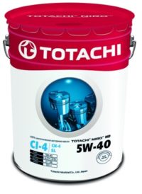 Масло моторное TOTACHI NIRO HD Synthetic 5/40 API CI-4/CH-4/SL (19 л.)
