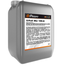 Масло моторное Gazpromneft G-Profi MSJ 15/40 API CJ-4/SN ACEA E9 (17,7 кг, 20 л.)