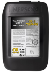 Масло трансмиссионное Nerson Transmission Force Semi-Synthetic 75/90 API GL-5 (20 л.)