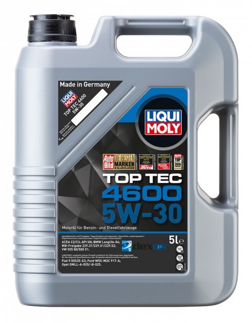 Масло моторное Liqui Moly Top Tec 4600 5/30 API SN/CF (5 л.)