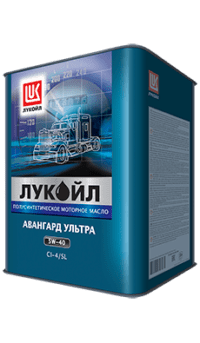 Масло моторное Лукойл АВАНГАРД УЛЬТРА 5/40 API CI-4/SL (18 л.)