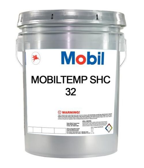 Смазка высокотемпературная пластичная Mobil Mobiltemp SHC 32 NLGI 1,5 (16 кг.)