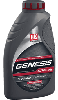 Масло моторное Лукойл GENESIS SPECIAL ADVANCED 5/40 API SN/CF (1 л.)