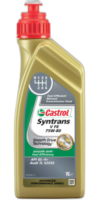 Масло трансмиссионное Castrol Syntrans 75/80 V FE API GL-4+ (1 л.)