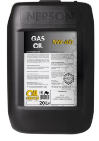 Масло моторное Nerson Gas Oil 5/40 API CF (20 л.)
