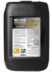Масло моторное Nerson Red Line Professional Fuel Economy Synthetic 0/20 API SN ILSAC GF-5 (20 л.)