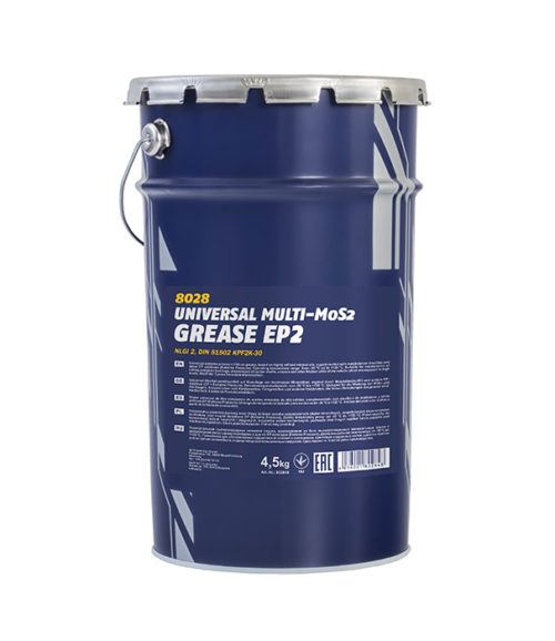 Смазка универсальная противозадирная литиевая MANNOL EP 2 Multi-MoS2 Grease EP 2 (4,5 кг.)