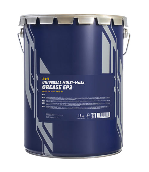 Смазка универсальная противозадирная литиевая MANNOL EP 2 Multi-MoS2 Grease EP 2 (18 кг.)