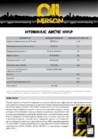 Техническое описание (TDS) Nerson Hydraulic Arctic HVLP 32