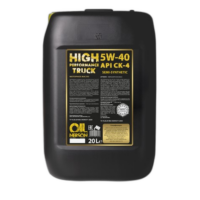 Масло моторное Nerson High Performance Truck 5/40 API CK-4/SN (20 л.)