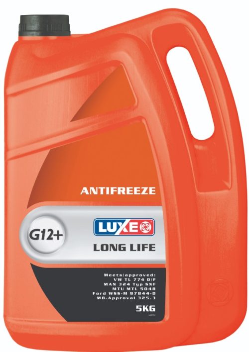 Антифриз Luxe Long Life G-12+ красный арт. 673 (5 кг.)