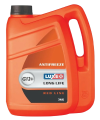 Антифриз Luxe Long Life G-12+ красный арт. 641 (3 кг.)
