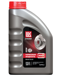 Жидкость тормозная Лукойл DOT-4 (0,910 кг.)