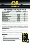 Техническое описание (TDS) Nerson Red Line Special VAG 502_505 Техническое описание (TDS) Nerson Red Line Special VAG 502_505