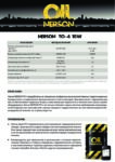 Техническое описание (TDS) Nerson TO-4 10W Техническое описание (TDS) Nerson TO-4 10W