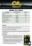 Техническое описание (TDS) Nerson TO-4 SAE 30 Техническое описание (TDS) Nerson TO-4 SAE 30