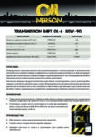 Техническое описание (TDS) Nerson Transmission Shift GL-4 80W-90 Техническое описание (TDS) Nerson Transmission Shift GL-4 80W-90