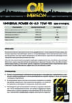 Техническое описание (TDS) Nerson Universal Power Semi-Synthetic 75W-90 API GL-4/GL-5 Техническое описание (TDS) Nerson Universal Power Semi-Synthetic 75W-90 API GL-4/GL-5