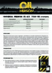 Техническое описание (TDS) Nerson Universal Premium GL-4 5 75W-90 Техническое описание (TDS) Nerson Universal Premium GL-4 5 75W-90